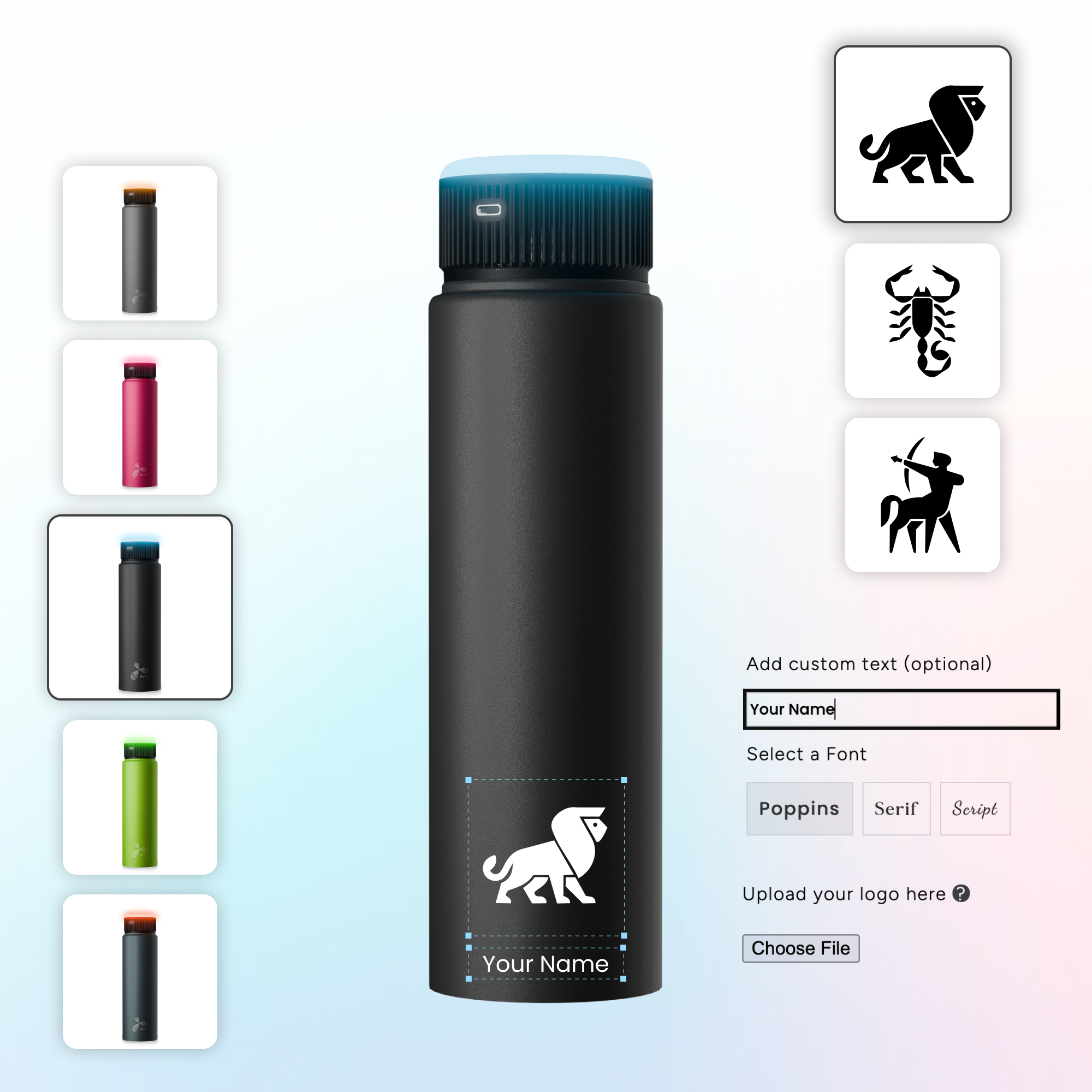 Personalized Sipwise Lite – Sipwise Smart Bottle